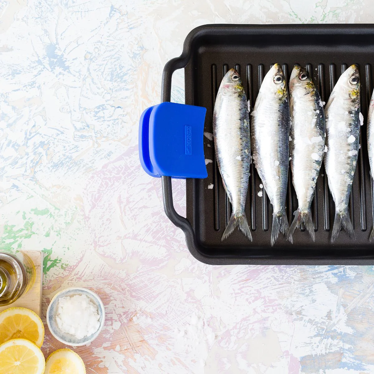 Plancha con rayas Solid+