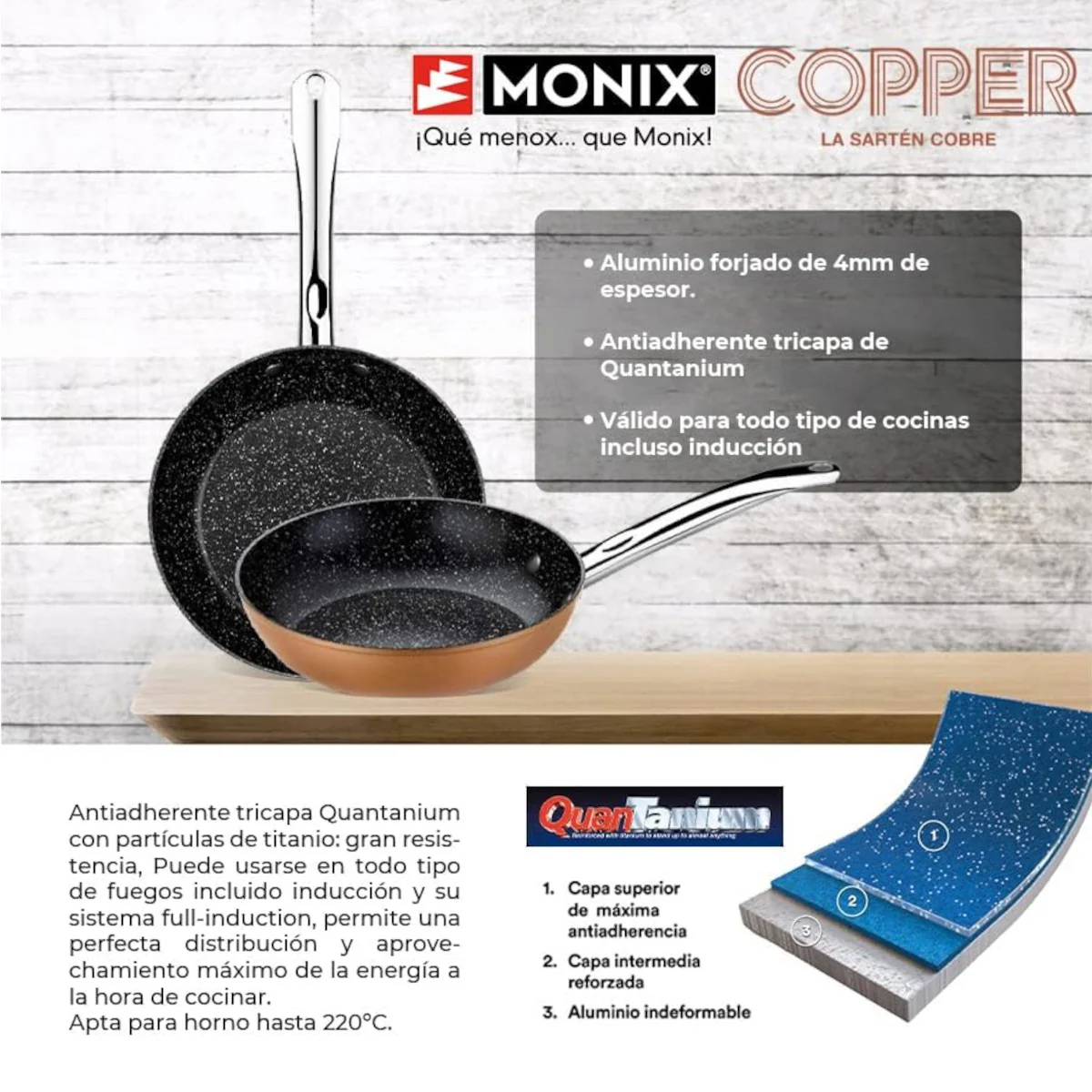 Set de 3 sartenes Copper - Image 10