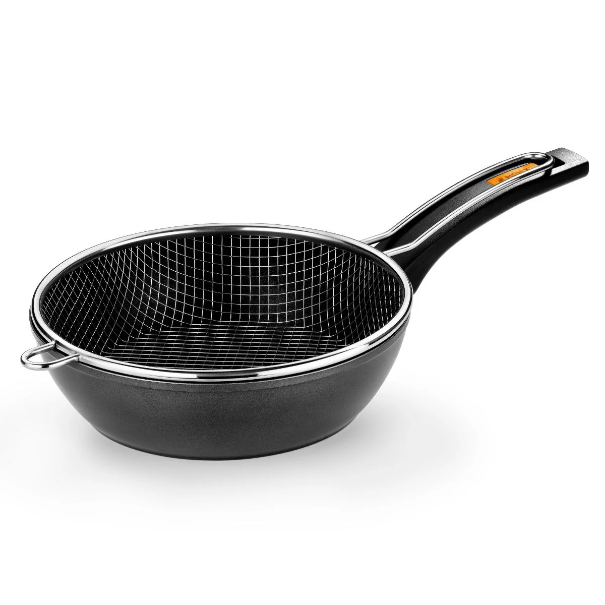 Set de sartén con cestillo Fuego