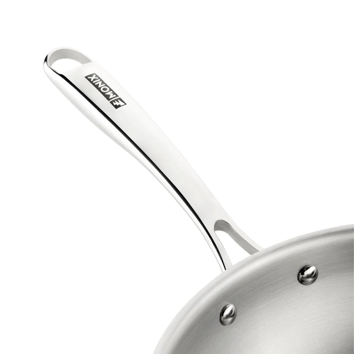 Wok de acero inoxidable triply sin antiadherente Planet Inox - Image 9